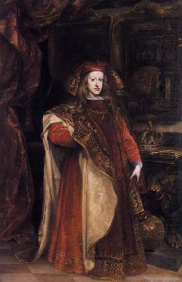 Miranda, Juan Carreno de Charles II as Grandmaster of the Golden Fleece china oil painting image